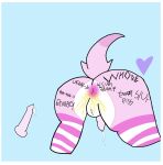  &lt;3 anthro anus big_butt bodily_fluids butt clothed clothing crossdressing crossgender cum female fleur_fusky footwear genital_fluids genitals girly gynomorph hi_res hybrid intersex invalid_tag leaking leaking_anus leaking_cum leaking_precum leaking_pussy male male/female mtf mtf_crossgender peeing penis precum pussy raised_tail rear_view small_penis socks submissive submissive_female submissive_male tail tail_tuft thicc_femboy thick_thighs trans tuft urine watersports 