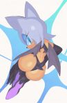  2023 absurd_res anthro armwear bat boots breasts butt clothing elbow_gloves eyeshadow female footwear fur gloves hair handwear hi_res high_heeled_boots high_heels inkerton-kun makeup mammal membrane_(anatomy) membranous_wings rouge_the_bat sega solo sonic_the_hedgehog_(series) tan_body tan_skin white_body white_fur wings 