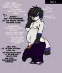  anthro arctic_fox aroused balls big_balls big_bulge big_butt big_penis black_lips black_nipples bodily_fluids body_part_growth bulge butt canid canine chubby_anthro chubby_belly chubby_male claws clothing drooling drugged excessive_genital_fluids excessive_precum expansion feet foot_expansion fox frown genital_expansion genital_fluids genital_growth genitals growth growth_sequence half_lidded_eyes hi_res huge_balls huge_bulge huge_butt huge_lips huge_penis hyper hyper_balls hyper_bulge hyper_genitalia hyper_penis intelligence_loss leaking_precum lips male mammal medial_ring medial_ringed_humanoid_penis narrowed_eyes nipples overweight overweight_anthro overweight_male pajama_pants pajamas pawpads penis penis_expansion penis_growth precum precum_on_ground precum_string precum_through_clothing questionable_consent saliva saliva_string shaking solo squint squinted_eyes substance_intoxication thick_lips toe_claws toes trembling twinkletwilight vexxus_(vxserenade) vxserenade wardrobe_malfunction weight_gain wet wet_clothing 