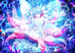  ashtonist blue_hair clark_ashton cthulhu_mythos flower long_hair personification pink_eyes pointy_ears solo tentacles twintails vulthoom yogsothery 