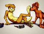  anthro big_(disambiguation) canid canine canis daxter domestic_dog duo feet female footonface fox furry hi_res invalid_tag jak_and_daxter kyro_(disambiguation) licking male male/female male/male mammal muffinvinvin mustelid naughty_dog ottsel paws smile smothering sniffing sony_corporation sony_interactive_entertainment stomping toes tongue tongue_out wolf 