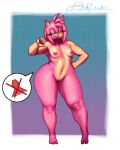  absurd_res amy_rose anthro blu_rent breasts eulipotyphlan female genitals hedgehog hi_res mammal nipples nude pussy sega small_breasts solo sonic_the_hedgehog_(series) thick_thighs wide_hips 