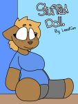  anthro big_breasts breasts clothed clothing comic cover cover_art cover_page digital_media_(artwork) doll female freckles hi_res lagomorph lewd_can mammal no_pupils paprika_(sapphinarose) pika plushie simple_background smile solo text voodoo voodoo_doll 
