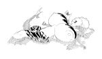  ambiguous_gender areola big_breasts breasts breasts_apart duo female floating hi_res huge_breasts hyper hyper_breasts lying marine monochrome nipples non-mammal_breasts nude on_back partially_submerged pen_(artwork) realius stripes thick_thighs traditional_media_(artwork) 