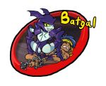  batgal_(shantae) bdsm bodysuit bolo_(shantae) bondage boots bound chain chibi clothed_sex cowgirl_position evil_smile femdom gloves hetero highres latex latex_bodysuit legendsnjk monster_girl nude orgasm_denial sex sharp_teeth smile straddling tail teeth thigh_boots 