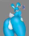  animatronic anus balls big_balls big_butt blue_body butt chubby_male claws curvy_figure eriklechugaa five_nights_at_freddy&#039;s five_nights_at_freddy&#039;s_2 gender_symbol genitals girly green_claws green_eyes hi_res lagomorph leporid looking_at_viewer looking_back machine male male_symbol mammal presenting rabbit robot scottgames seductive solo symbol toy_bonnie_(fnaf) 