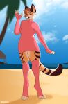  absurd_res anthro blush clothed clothing dirtyjace dress felid feline fur hair hi_res looking_at_viewer male mammal serval simple_background smile solo 