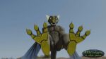 16:9 3d_(artwork) 3d_animation animated anthro blender_(software) blender_cycles blue_sky blurred_background claws digital_media_(artwork) dragon driggins esd-driggins feet foot_focus glowing glowing_horn horn hovering looking_at_viewer loop male membrane_(anatomy) membranous_wings muscular muscular_anthro no_sound pawpads paws short_playtime sky slit solo tail tail_motion teasing_viewer toe_claws toe_curl widescreen wings 