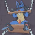  animal_genitalia arm_cuffs bdsm bodily_fluids bondage bound canid canine canine_genitalia chain circa cum dungeon erection eyes_closed forced generation_4_pokemon genital_fluids genitals hi_res leaking_cum leg_cuffs lucario male mammal nintendo open_mouth pawpads paws pokemon pokemon_(species) restrained_arms restrained_legs restraints saliva saliva_string solo struggling tears tickle_fetish tickle_torture tickling tickling_feet 