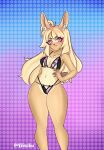  anthro bikini clothing female hi_res lagomorph leporid mammal nisaku pinup pose rabbit sfw_version suit swimwear 