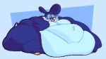  anthro avian belly belly_rolls belly_tuft big_belly big_butt big_eyes big_moobs bird blue_body butt cheek_tuft colored digital_media_(artwork) facial_tuft fat_rolls glistening_eyelids half-closed_eyes huge_butt huge_thighs hyper hyper_belly hyper_butt hyper_thighs love_handles male moobs morbidly_obese morbidly_obese_anthro morbidly_obese_male narrowed_eyes obese obese_anthro obese_male overweight overweight_anthro overweight_male penguin pentagon_(roundedpentagon) roundedpentagon shaded simple_background simple_shading solo thick_arms thick_thighs tuft 