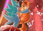  &lt;3 2_tails alolan_form alolan_sandslash anthro anus blue_body bodily_fluids bow_on_head breasts cervical_penetration claws duo female female_penetrated fermusieboir4 floatzel from_front_position fur generation_4_pokemon happy happy_sex hi_res internal looking_pleasured male male/female male_penetrating male_penetrating_female mating_press multi_tail nintendo nipples nude open_mouth orange_body orange_fur penetration penile penile_penetration penis_in_pussy pokemon pokemon_(species) regional_form_(pokemon) saliva saliva_string sex smile tail tongue tongue_out uterus vaginal vaginal_penetration 
