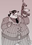 activision anthro belly chubby_male crash_bandicoot_(series) fur male overweight overweight_male pinstripe_potoroo slightly_chubby solo squish-king 