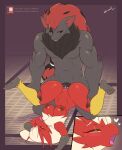  &lt;3 anthro anthro_on_anthro anthro_penetrated anthro_penetrating anthro_penetrating_anthro blaziken breasts female female_penetrated generation_3_pokemon generation_5_pokemon genitals hi_res lyorenth-the-dragon male male/female male_penetrating male_penetrating_female muscular muscular_male nintendo nipples penetration penis pokemon pokemon_(species) pussy sex tongue tongue_out zoroark 