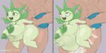  abdominal_bulge ahegao areola big_breasts bodily_fluids breasts cum cum_in_pussy cum_inflation cum_inside duo ejaculation elemental_creature elemental_humanoid eyelashes featureless_feet feet female feyhearts flora_fauna generation_3_pokemon genital_fluids green_areola green_body green_eyes green_lips green_milk green_nipples human humanoid inflation lactating larger_male lips looking_pleasured male male/female mammal milk nintendo nipples nude open_mouth penetration plant plant_humanoid pokemon pokemon_(species) purple_background roselia sex short_stack simple_background size_difference smaller_female tan_body tan_skin thick_thighs vaginal vaginal_penetration wide_hips 