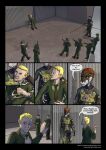  2021 4_arms 4_eyes alien anthro biped blonde_eyebrows blonde_hair clothed clothing colored comic darth_biomech dialogue dialogue_box english_text eyebrows female green_clothing group gun hair hi_res holding_object holding_weapon human major_pronin_(darth_biomech) male mammal military military_uniform multi_arm multi_eye multi_limb nea_khtara raharr ranged_weapon red_eyes red_hair speech_bubble text uniform weapon 