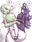  &lt;3 57mm areola balls big_balls big_breasts big_penis bodily_fluids breast_grab breasts censor_bar censored clothing dress duo eye_contact female footwear gardevoir generation_3_pokemon genitals green_hair gynomorph hair hand_on_breast hex_maniac hi_res huge_balls huge_breasts huge_penis human human_on_humanoid humanoid hyper hyper_balls hyper_genitalia hyper_penis ineffective_censorship intersex intersex/female interspecies looking_at_another mammal multicolored_body nintendo nipple_outline open_mouth penis pink_areola pokemon pokemon_(species) pokephilia purple_eyes purple_hair red_eyes shoes speech_bubble sweat sweatdrop two_tone_body white_body white_skin 