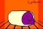  3:2 abuse animated appliance bodily_fluids burrito crying death egoralexeev fluffy fluffy_pony fluffy_pony_(species) food fur green_eyes kitchen_appliance laugh long_playtime mammal open_mouth oven pain purple_body purple_fur screaming tears what_has_magic_done what_has_science_done 