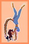  2023 2:3 4_toes 5_fingers anthro breasts brown_hair cheetah clothed clothing digital_media_(artwork) feet felid feline female fingers fur hair hi_res ketty mammal solo spots spotted_body spotted_fur toes 
