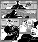  absurd_res anthro big_muscles big_pecs clothing deer duo eating hi_res horn huge_muscles huge_pecs hyper hyper_muscles lagomorph larger_male leporid lips long_ears male mammal mask muscular muscular_anthro muscular_arms muscular_male parttimeyeen_(artist) pecs rabbit sharp_teeth size_difference smaller_male suit teeth thick_bottom_lip tight_clothing tristen_(parttimeyeen) 
