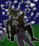  absurd_res anthro bovid canid canine canis caprine duo gabu goat hi_res male male/male mammal megadriive mei_(one_stormy_night) night one_stormy_night romantic romantic_couple star wolf 
