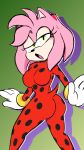  amy_rose anthro big_breasts bodysuit bracelet breasts butt clothing cosplay crossover crossover_cosplay eulipotyphlan female gloves handwear hedgehog hi_res jewelry mammal miraculous_ladybug pokadots sega skinsuit solo sonic_the_hedgehog_(series) tight_clothing whitesexybunny1 