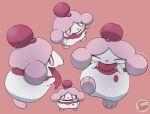  ambiguous_gender anthro eyes_closed generation_6_pokemon hi_res mochiri nintendo pokemon pokemon_(species) slurpuff solo tongue tongue_out 