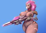  alien anthro areola breasts female gun halo_(series) hi_res kig-yar looking_at_viewer microsoft prostethic_arms ranged_weapon rifle scalie sniper_rifle solo t&#039;vaoan thony_dog weapon xbox_game_studios 