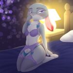  absurd_res bed bedroom clothing damian5320 disney female furniture hi_res judy_hopps lingerie on_bed solo zootopia 