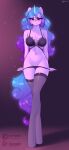  absurd_res anthro big_breasts bra breasts cleavage clothed clothing equid equine female hasbro hi_res horn izzy_moonbow_(mlp) mammal mlp_g5 my_little_pony panties solo underwear unicorn xjenn9 
