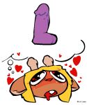  &lt;3 bodily_fluids catjam_(artist) deer deltarune dildo drooling looking_up mammal meme noelle_holiday saliva sex_toy solo undertale_(series) 