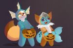  canid canine duo eeveelution fantasy fox generation_1_pokemon hi_res male mammal nintendo pokemon pokemon_(species) reverse_(reversecall) reversecall scalie_(reversecall) simple_background vaporeon 