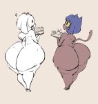  absurd_res andromorph anthro bovid caprine deltarune domestic_cat duo felid feline felis goat hi_res humanoid intersex male male/male mammal molky niko_(oneshot) oneshot ralsei undertale_(series) 