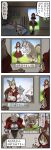  &lt;3 anthro big_bad_wolf blush breasts cacomistle_tail canid canine canis clothing fairy_tales female fur hair hi_res human japanese_text little_red_riding_hood little_red_riding_hood_(copyright) mammal text wolf 