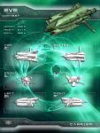  3d aqua_theme battlecruiser_(eve_online) carrier commentary concept_art copyright_name eve_online from_above from_behind from_below from_side gallente_federation_(eve_online) highres logo military military_vehicle mystic-galaxy no_humans original radio_antenna science_fiction spacecraft thrusters vehicle_focus 