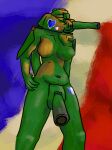  2023 alternate_species anthro breasts cannon char_b1_bis cock_cannon digital_drawing_(artwork) digital_media_(artwork) faceless france french gynomorph hand_on_hip head_cannon hi_res humanoid humanoidized intersex living_machine living_tank living_vehicle machine mayyonase_(artist) navel ranged_weapon renault shaded solo solo_focus tank tank_humanoid vehicle weapon 