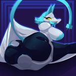  absurd_res anthro big_breasts breasts butt cunnilingus deltarune duo faceless_character faceless_male facesitting fatass female hair hi_res huge_breasts male oral sex simple_background sitting_on_another smile tail tasque_manager thick_thighs tuesday_after_dark undertale_(series) vaginal wide_hips 