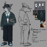  allyuzer_(artist) anthro canid canine canis dave_(allyuzer) male mammal model_sheet solo wolf 