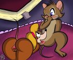  anthro anus ass_up black_nose blue_eyes butt covering covering_mouth cunnilingus don_bluth duo female female/female genitals hi_res jhussethy licking looking_at_another mammal masturbation mouse mrs._brisby ms._fieldmouse murid murine nude open_mouth oral pussy rodent sex sitting smile spread_legs spreading tail the_secret_of_nimh thumbelina_(movie) tongue tongue_out vaginal 