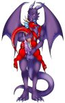  anal balls bodily_fluids butt claws cum dragon duo genital_fluids genitals hi_res knot male male/male myder onikkussu scalie size_difference wings xenoghelion 