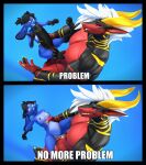  3d_(artwork) absurd_res anthro digital_media_(artwork) domi_(domibun) domibun dragon duncan_(strahinium) duo female forced hi_res lagomorph leporid male male/female mammal questionable_consent rabbit rape source_filmmaker 