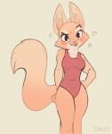  &lt;3 2023 absurd_res anthro blep blush breasts canid canine clothing dauddalmata diane_foxington dreamworks eyebrow_piercing eyebrows eyelashes facial_piercing female fox fur hi_res inner_ear_fluff looking_at_viewer mammal one-piece_swimsuit orange_body orange_fur piercing red_clothing red_swimwear solo swimwear tan_body tan_fur the_bad_guys tongue tongue_out tuft 