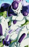  2_penises alien android arthropod bodily_fluids cell_(dragon_ball) cloaca_juice cloacal cloacal_penetration cloacal_penis cum cum_inside dragon_ball dragon_ball_z duo erection frieza frieza_race genital_fluids genitals green_body hi_res humanoid inside machine male male/male multi_genitalia multi_penis muscular nude penetration penile penile_penetration penis penis_in_cloaca purple_penis robot sitting sitting_on_another size_difference spread_legs spreading sweat urokinao white_body 