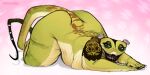  absurd_res anthro arm_tattoo ass_up back_tattoo band1tnsfw belly belly_overhang big_butt blue_eyes butt digital_drawing_(artwork) digital_media_(artwork) dreamworks female female_anthro flower forked_tongue green_body green_scales green_skin hi_res kung_fu_panda lips long_tail looking_at_viewer markings master_viper plant portrait reptile scales scalie simple_background snake solo stretch_marks tail tan_body tan_scales tan_skin tattoo thick_lips thick_thighs tongue viper wide_hips 
