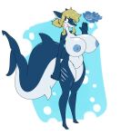  absurd_res belly big_(disambiguation) breasts chest_(disambiguation) fan_character fish heavy hi_res invalid_tag marine milk milky model_sheet nipples nude overweight paunch sea shark sinfullapis tail valas vore water 