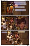 3d_(artwork) blizzard_entertainment blonde_hair blue_eyes brown_hair butt clothed clothing comforting comic comic_panel dialogue digital_media_(artwork) donofkiwi english_text female full_moon hair hi_res human human_only implied_transformation inside long_hair mammal mercy_(overwatch) moon not_furry overwatch short_hair text tight_clothing tracer_(overwatch) white_clothing yellow_clothing yellow_eyes 