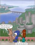  absurd_res anthro archie_comics barefoot bunnie_rabbot city city_background comic feet female flashback ground_squirrel hi_res lagomorph leporid male mammal nude omatic peaceful rabbit rodent sally_acorn sciurid sega sonic_the_hedgehog sonic_the_hedgehog_(archie) sonic_the_hedgehog_(comics) sonic_the_hedgehog_(series) splash_page text whoreomatic young 
