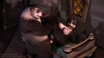  absurd_res anthro bear blizzard_entertainment duo erontauren female hi_res male mammal pandaren warcraft 