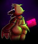 animatronic big_butt blood bodily_fluids butt chica_(fnaf) female five_nights_at_freddy&#039;s hi_res humanoid machine robot scottgames solo tail 