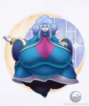  absurd_res anthro areola ariem_(sonic) bedroom_eyes big_breasts blue_body blue_fur blush bovid breasts caprine clothed clothing crescent-blue-zero female fur genitals hair hi_res huge_breasts huge_thighs mammal narrowed_eyes overweight overweight_female seductive sega smile solo solo_focus sonic_the_hedgehog_(series) thick_thighs topwear wide_hips wool_(fur) 